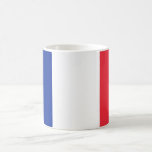 Caneca De Café Bandeira (francesa) de France<br><div class="desc">Produtos customizáveis da bandeira do mundo - sinta por favor livre adicionar seu próprio texto.</div>