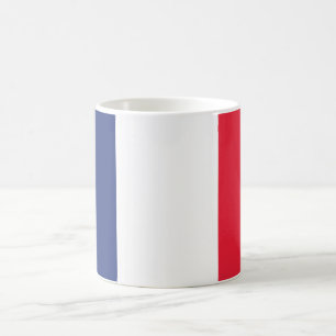 Caneca De Café Bandeira Francesa Minimalista