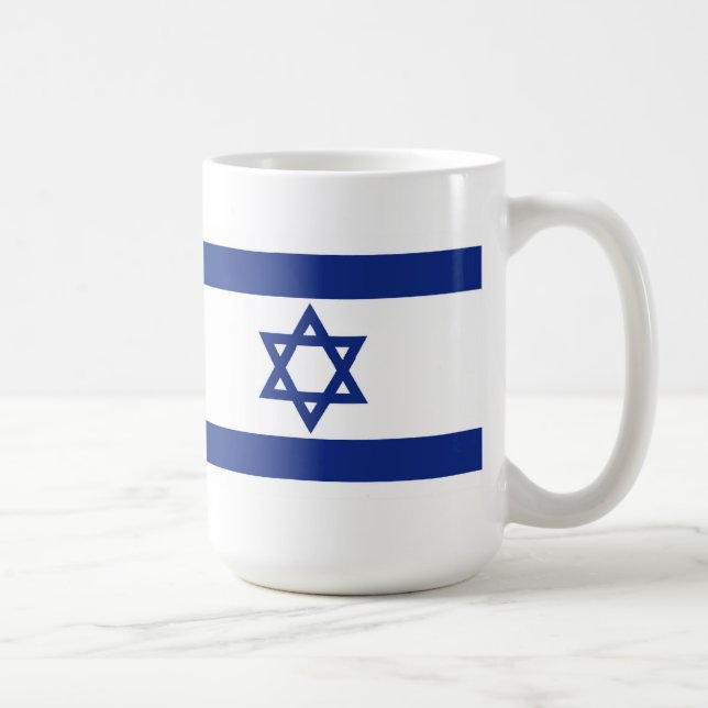 Caneca De Café Bandeira israelita (Direita)