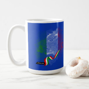 Caneca De Café bandeira italiana