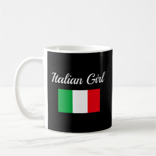 Caneca De Café Bandeira italiana Orgulho italiano-americano