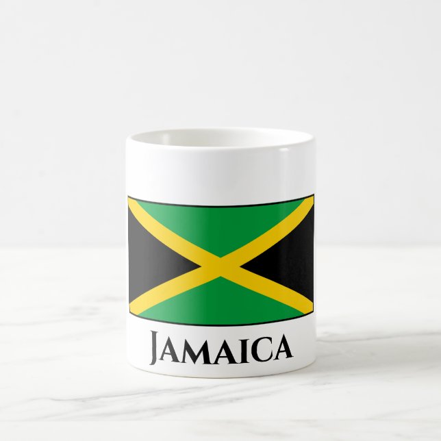 Caneca De Café Bandeira Jamaica (jamaicana) (Centro)