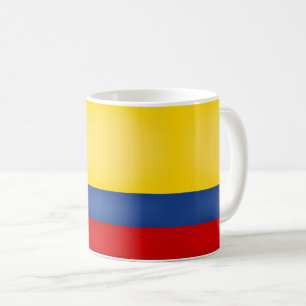 Caneca De Café Bandeira Legal Colombiana