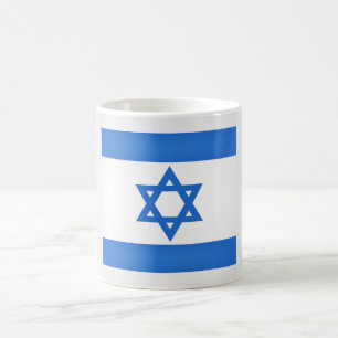 Caneca De Café Bandeira Legal de Israel