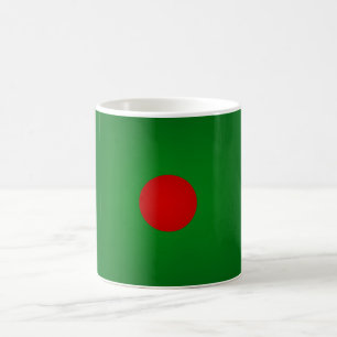Caneca De Café Bandeira Legal do Bangladesh