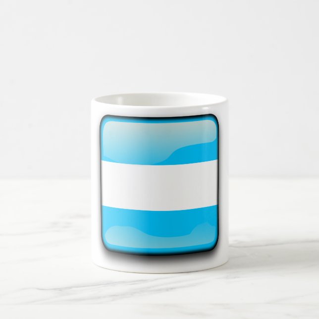 Caneca De Café Bandeira lustrada argentina (Centro)