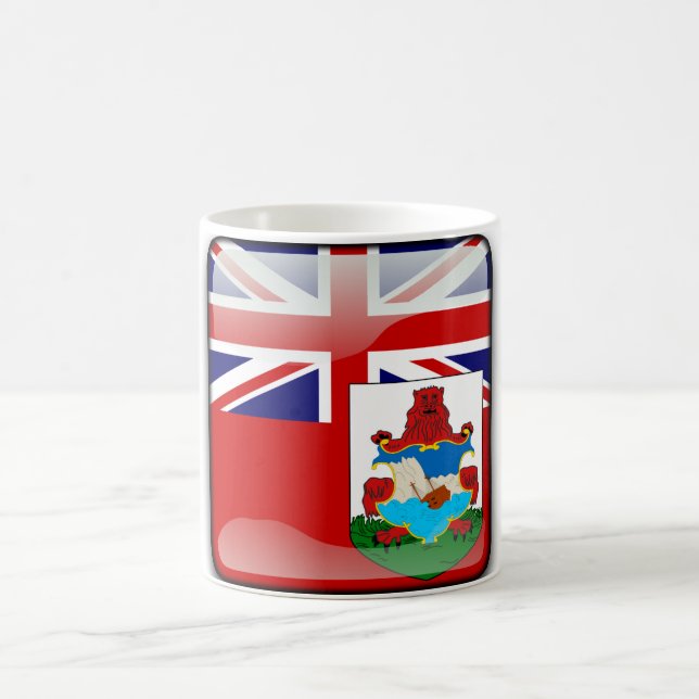 Caneca De Café Bandeira lustrosa bermudense (Centro)