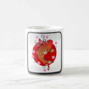 Caneca De Café Bandeira lustrosa japonesa