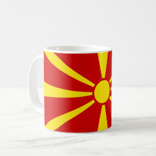 Caneca De Café Bandeira Macedônia (Macedônia)