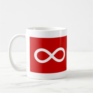 Caneca De Café Bandeira Metis, bandeira Métis 