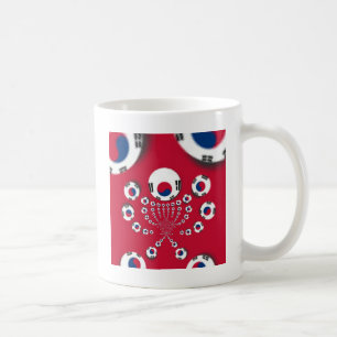 Caneca De Café Bandeira Nacional da Coreia do Sul: Orgulho do Tae