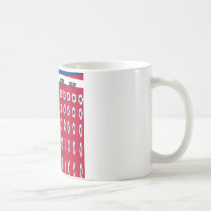 Caneca De Café Bandeira Nacional da Coreia do Sul: Orgulho do Tae