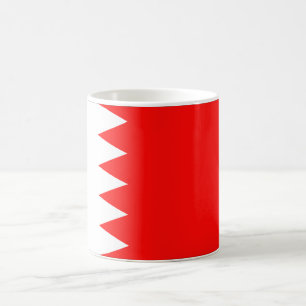 Caneca De Café Bandeira Nacional do Bahrein