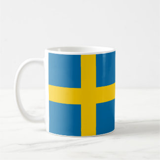 Caneca De Café Bandeira Nacional Sueca Café Mug