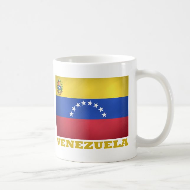 Caneca De Café Bandeira nacional venezuelana (Direita)