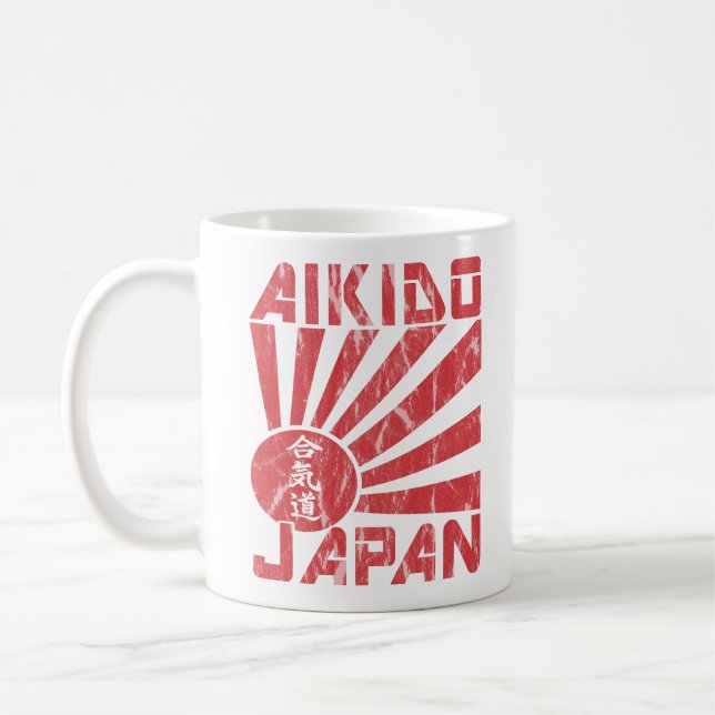 Caneca De Café Bandeira Naval do Japão - Tríplice Bebida/Café (Esquerda)
