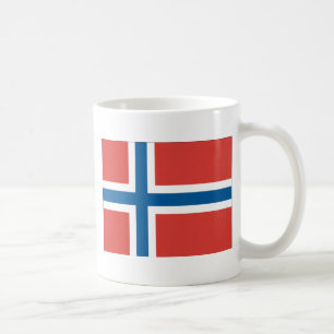Caneca De Café Bandeira norueguesa