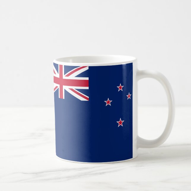 Caneca De Café Bandeira Nova Zelândia Coffee Mug (Direita)