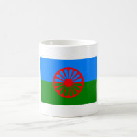 Bandeira oficial do cigano do Romani