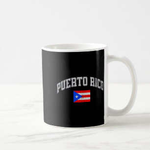 Caneca De Café Bandeira Porto-Riquenha do Patrimônio Hispânico de