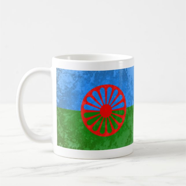 Caneca De Café bandeira romani (Esquerda)
