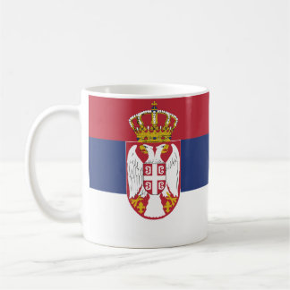 Caneca De Café Bandeira Sérvia