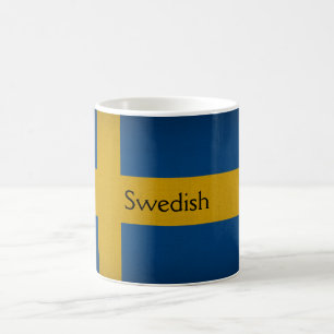 Caneca De Café Bandeira sueca