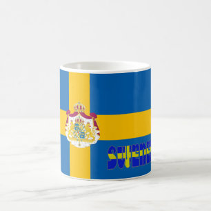 Caneca De Café Bandeira sueco