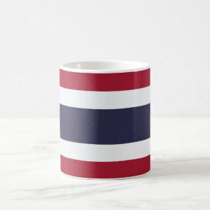 Caneca De Café Bandeira Tailandesa (Tailândia)