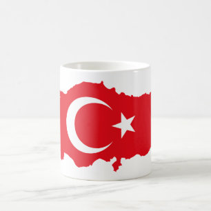Caneca De Café Bandeira turca