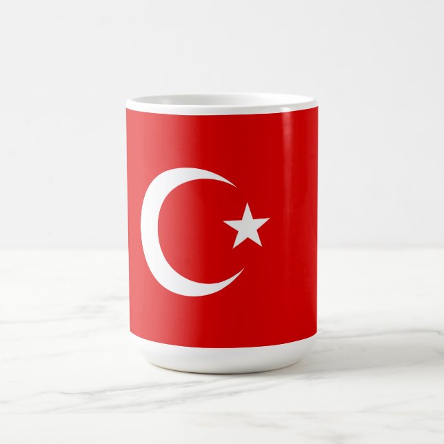 Caneca De Café Bandeira turca (Centro)