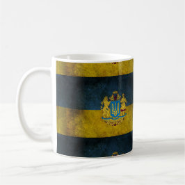 Caneca De Café Bandeira ucraniana 