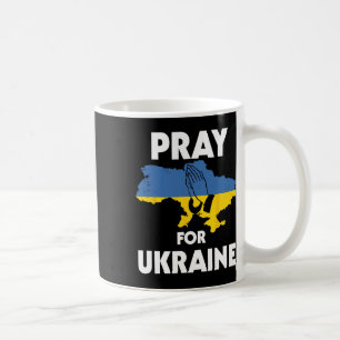 Caneca De Café Bandeira Ucraniana Nacional Ucrânia Ukrajina Desen