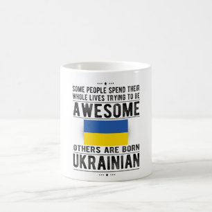 Caneca De Café Bandeira Ucraniana Ucrânia Patrimônio Ucraniano