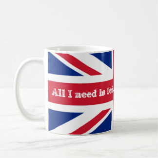 Caneca De Café Bandeira Union Jack do chá da necessidade de