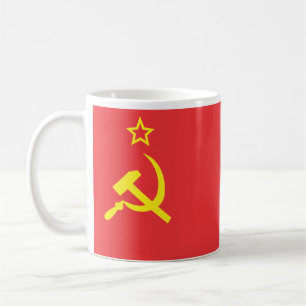 Caneca De Café Bandeira URSS