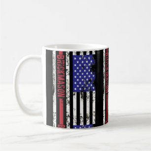 Caneca De Café Bandeira v2 de Brickmason E.U.