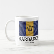 Bandeira Vintage de Barbados | Patrimônio Caribenh