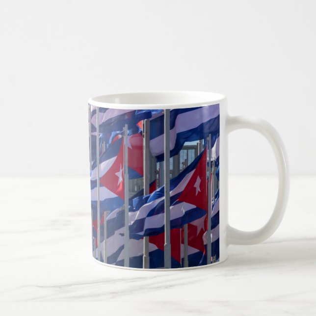 Caneca De Café Bandeiras cubanas, Havana, Cuba (Direita)