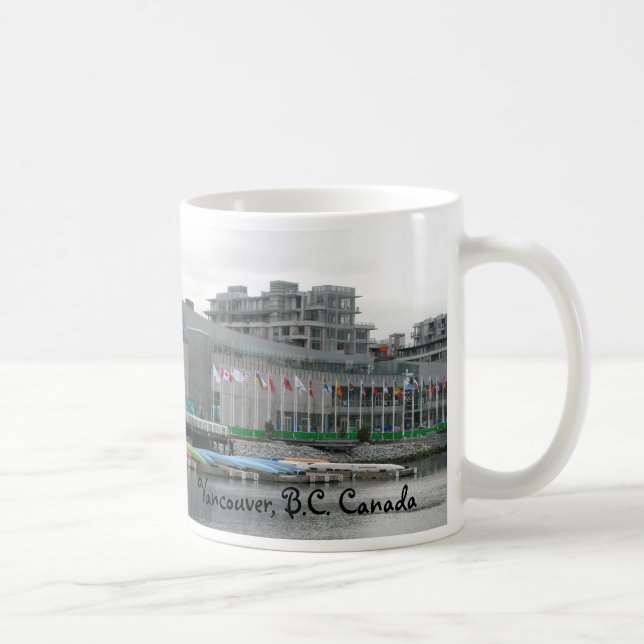 Caneca De Café Bandeiras e Canoas (Direita)