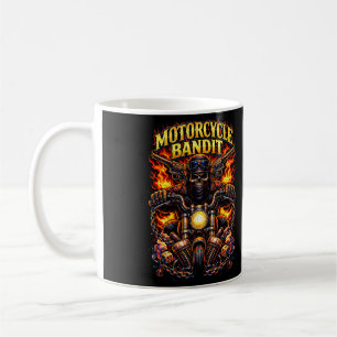 Caneca De Café Bandido de Moto
