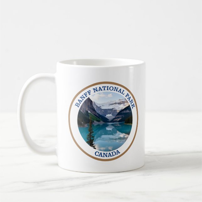 Caneca De Café Banff National Park (Esquerda)