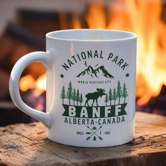 Caneca De Café Banff National Park Beautiful Landscape