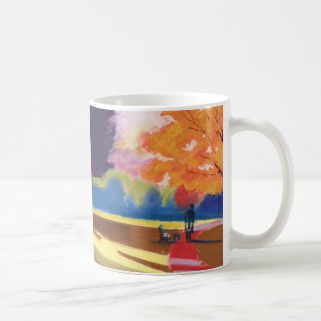 Caneca De Café Banho do parque de Victoria (Direita)