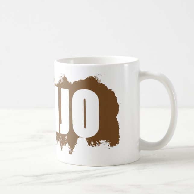 Caneca De Café Banjo (Direita)