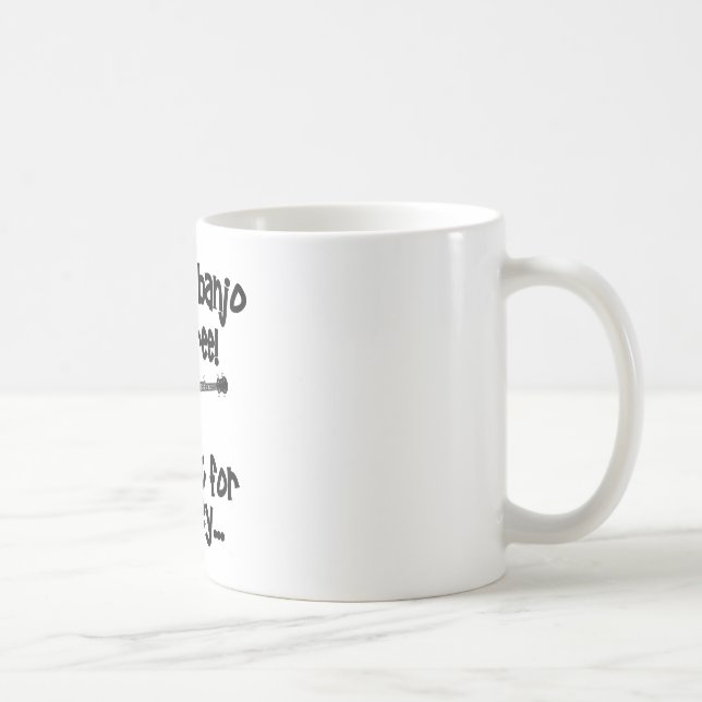 Caneca De Café Banjo Popular (Direita)