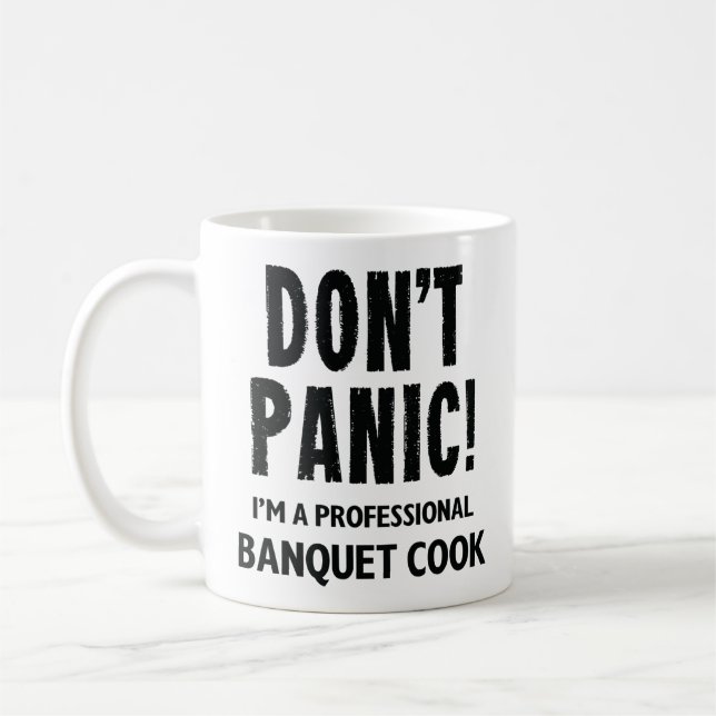 Caneca De Café Banquet Cook (Esquerda)