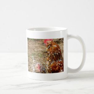 Caneca De Café Bantam Hen e Rooster