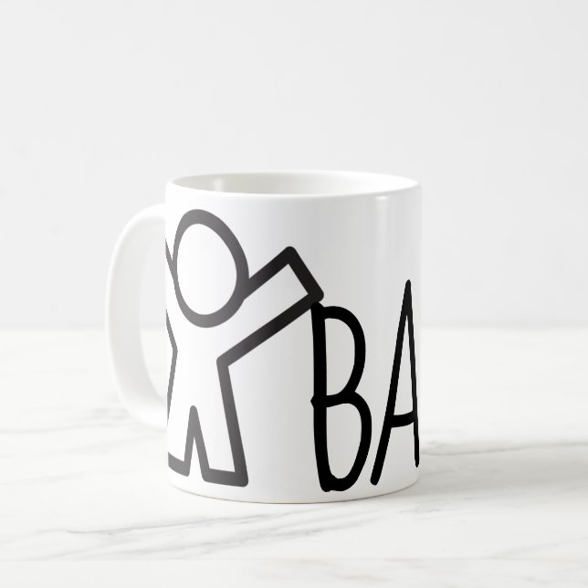 Caneca De Café BANZAI BOY te anima (Frente Esquerda)