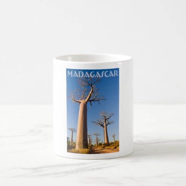 Caneca De Café Baobabs da Madagáscar (Centro)